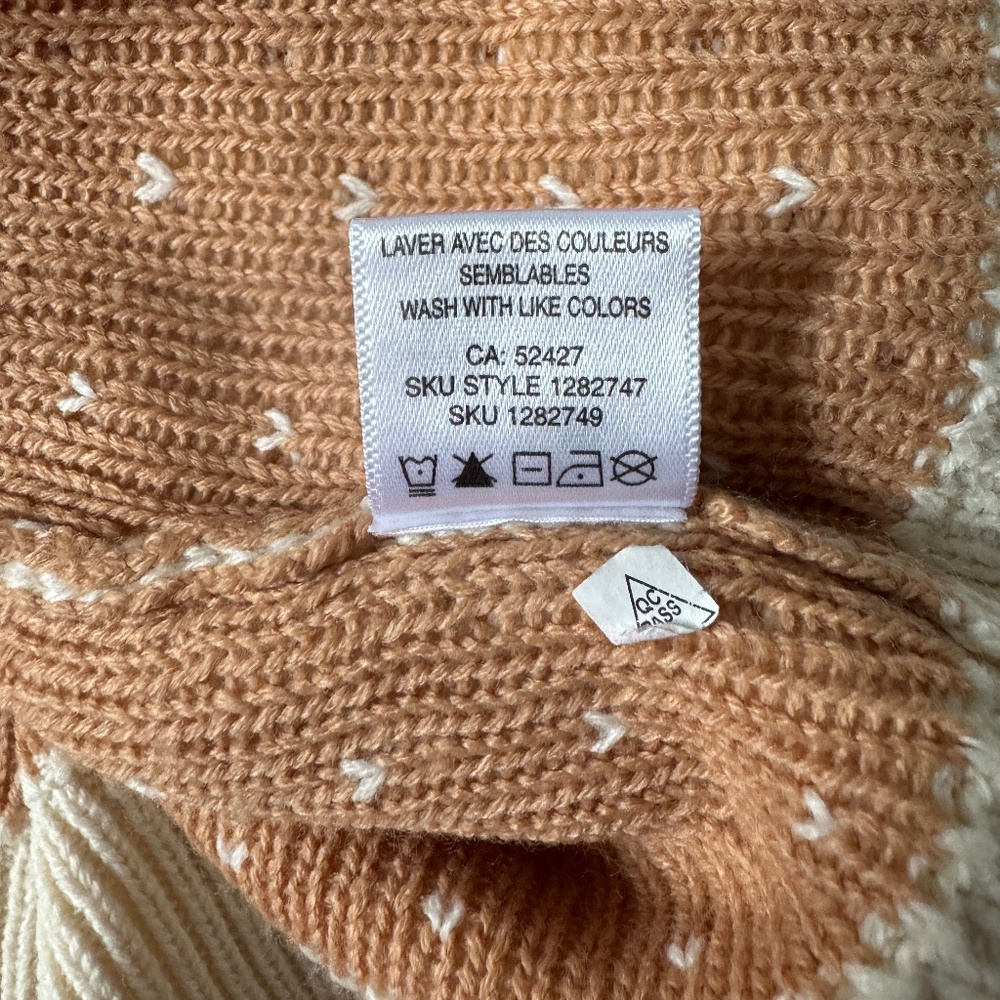 My Style - Cream Women Winter Snowflake Knit Cardigan - Picture 8 of 8